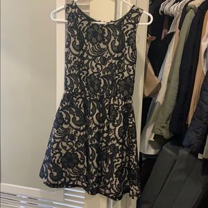 Lace skater dress